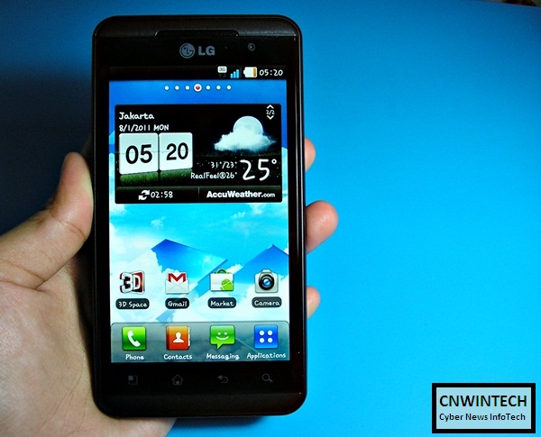 Converting Game through 3D Game Converter On LG Optimus 3D 8 CNWINTECH 3D Converter LG Optimus 3D